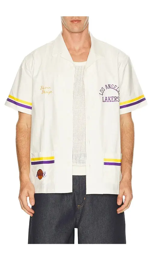 x Lakers Button Up Shirt x Lakers Button Up Shirt