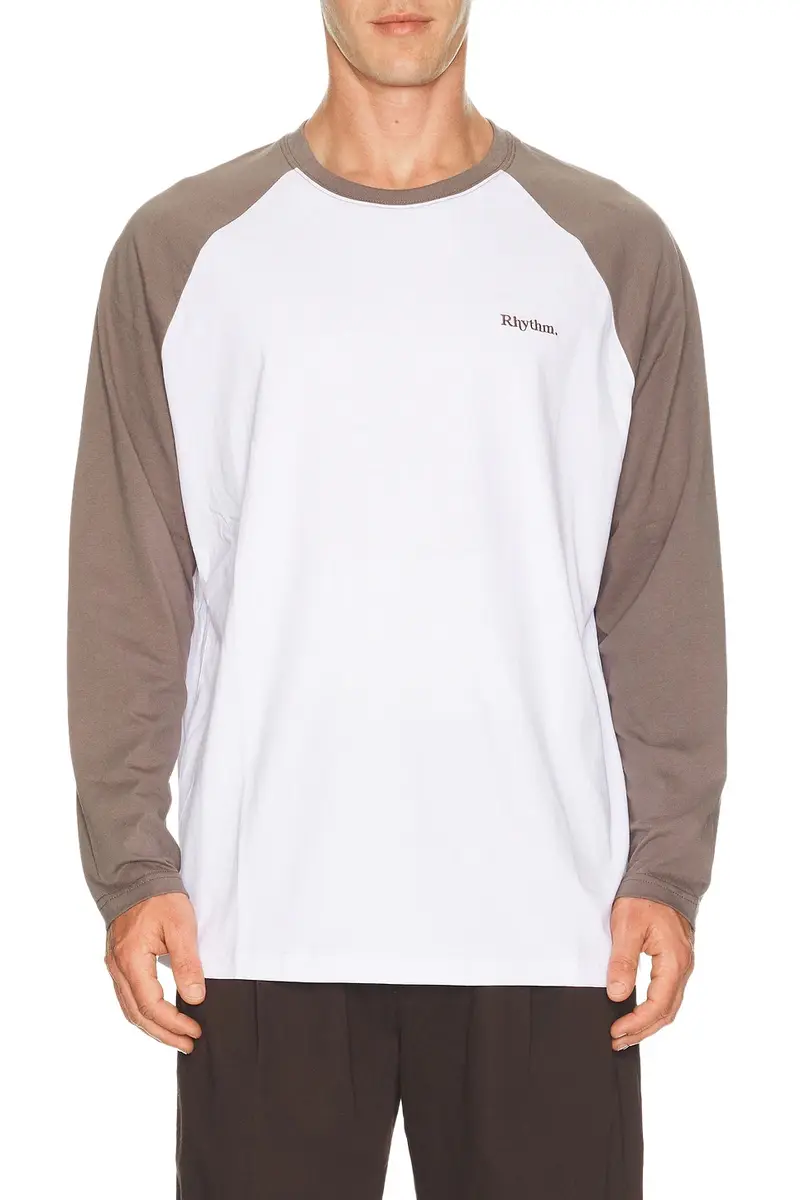 Rhythm Foster Long Sleeve Tee Shirt