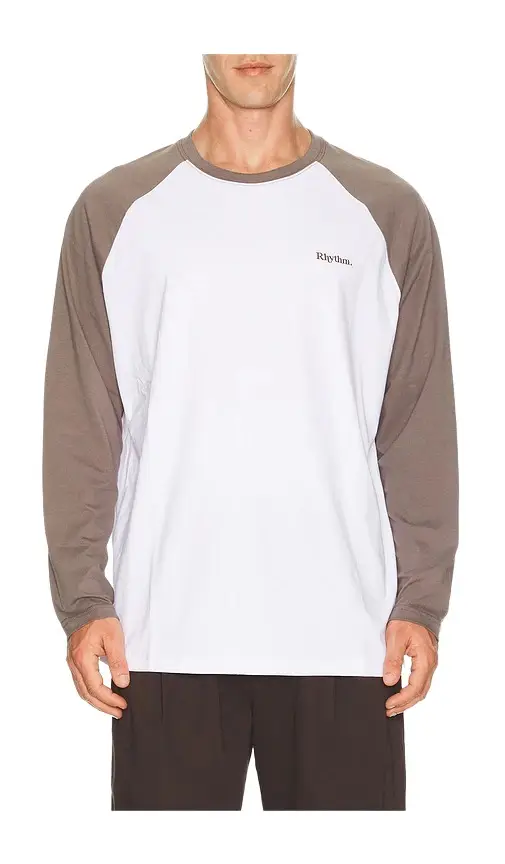 Rhythm Foster Long Sleeve Tee Shirt