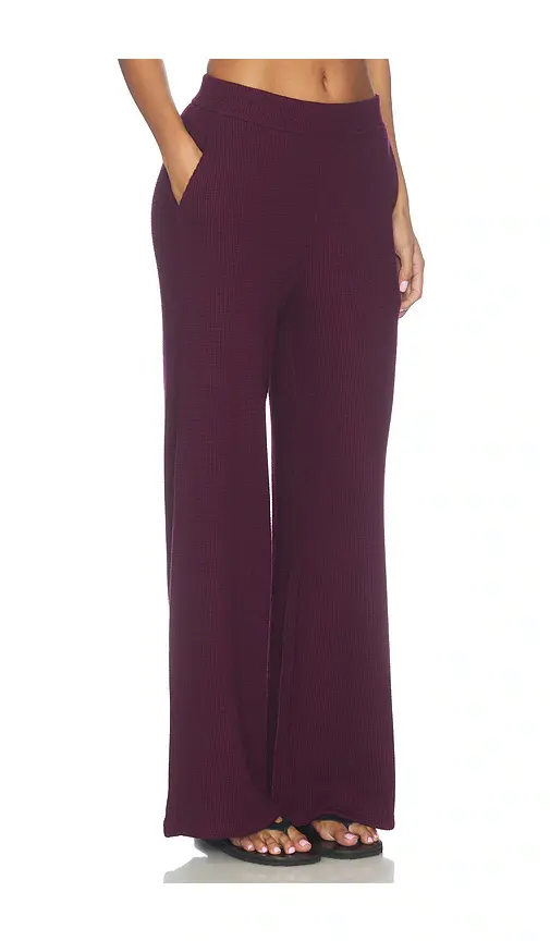 Beyond Yoga Rest Day Waffle Wide Leg Pant | Thumbnail 2 Beyond Yoga Rest Day Waffle Wide Leg Pant | Thumbnail 2