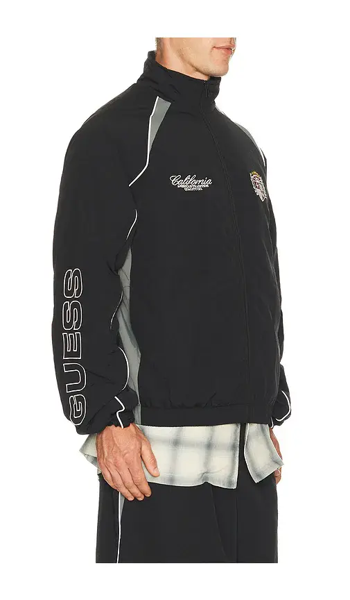 Guess Jeans Embroidered Track Jacket | Thumbnail 2 Guess Jeans Embroidered Track Jacket | Thumbnail 2