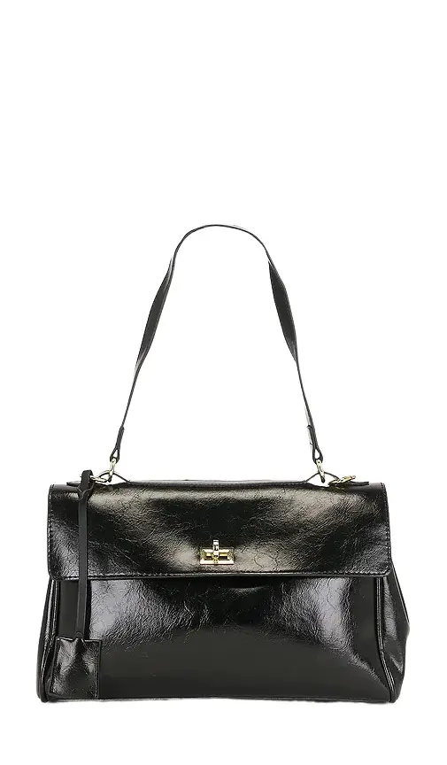 Faux Leather Shoulder Bag Faux Leather Shoulder Bag