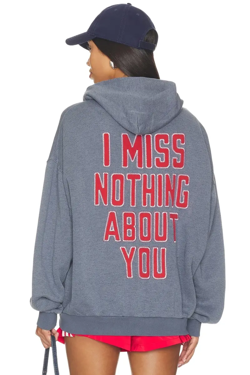 Boys Lie I Miss Nothing About You Harley Zip-up Hoodie