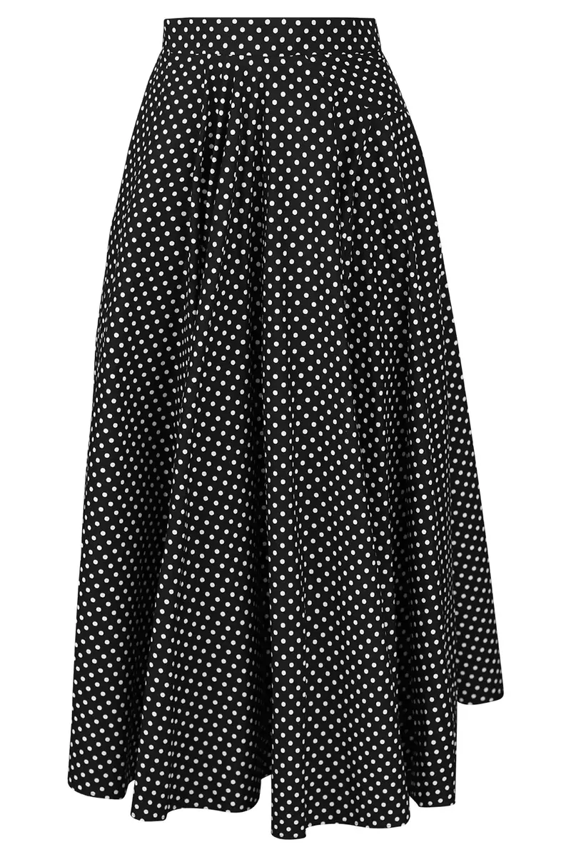 Michael Kors Collection Dance Polka Dot Skirt