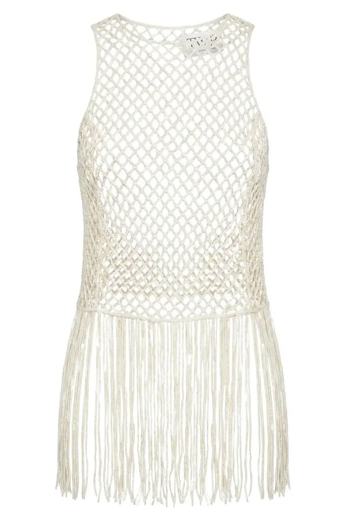 Fringe Racer Tunic Top