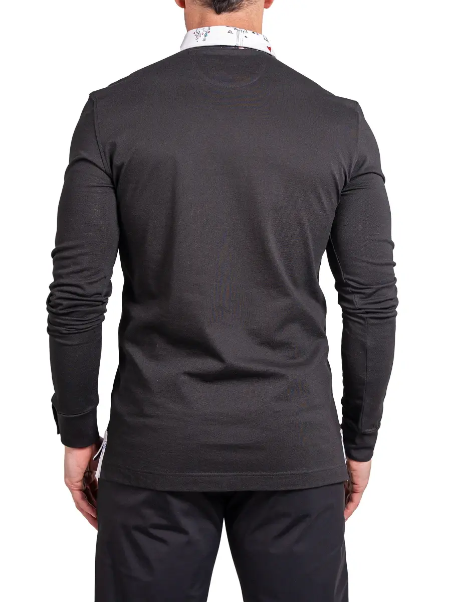 Maceoo Men's Newton Ascension Polo Shirt | Thumbnail 4 Maceoo Men's Newton Ascension Polo Shirt | Thumbnail 4