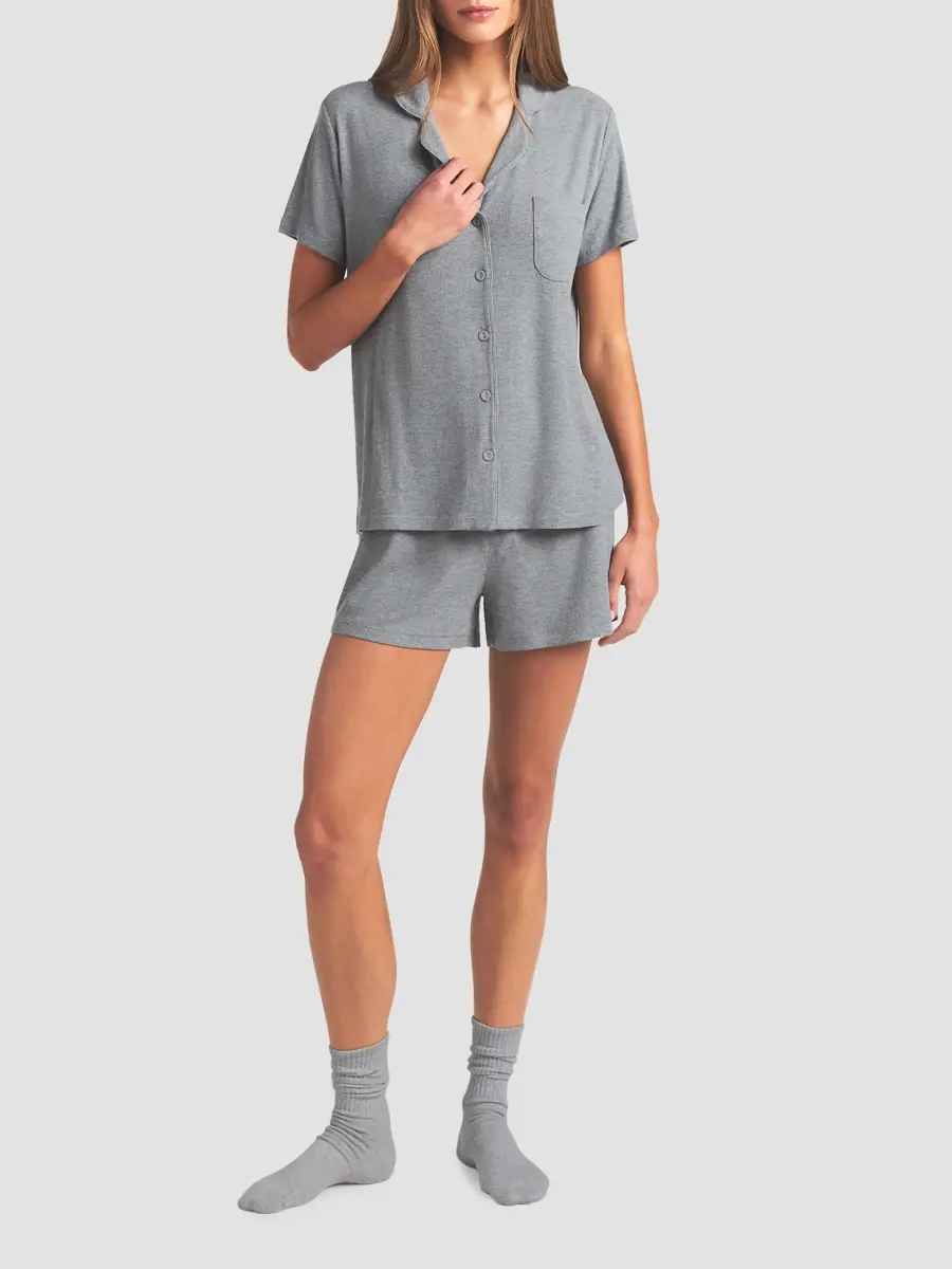 Skims Women's Soft Lounge Short Sleep Set | Thumbnail 2 Skims Women's Soft Lounge Short Sleep Set | Thumbnail 2