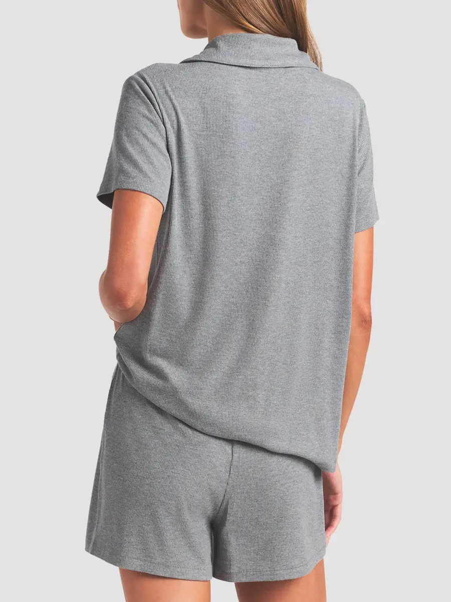 Skims Women's Soft Lounge Short Sleep Set | Thumbnail 3 Skims Women's Soft Lounge Short Sleep Set | Thumbnail 3