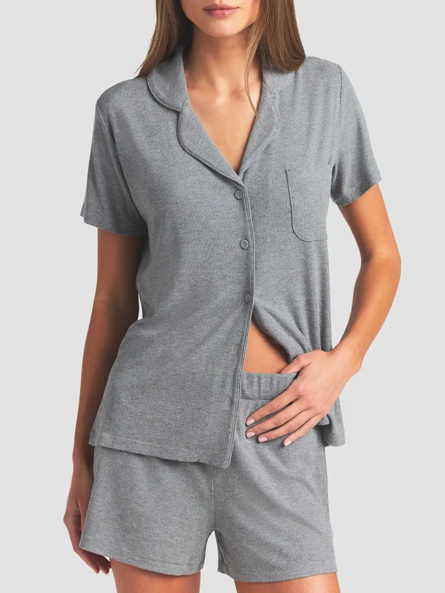 Skims Women's Soft Lounge Short Sleep Set | Thumbnail 4 Skims Women's Soft Lounge Short Sleep Set | Thumbnail 4