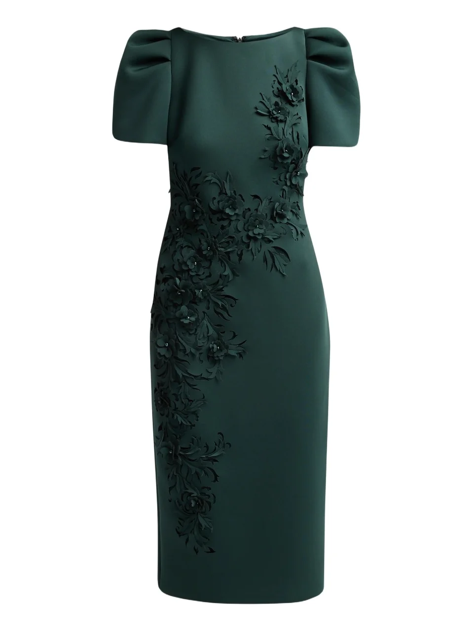 BADGLEY MISCHKA Women's Floral Laser-Cut Embroidery Cocktail Dress