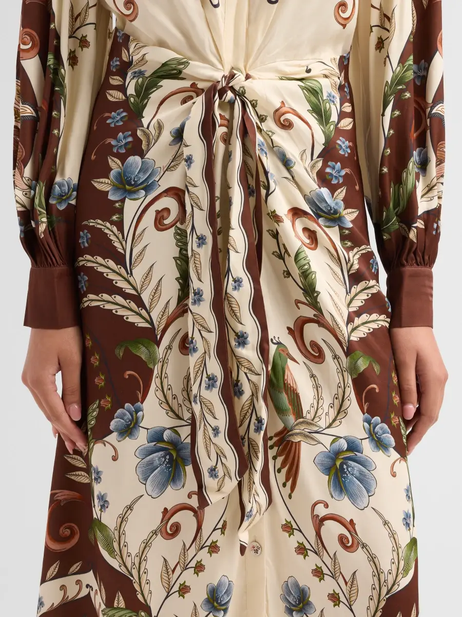 Farm Rio Women's Millena Midi Shirtdress | Thumbnail 5 Farm Rio Women's Millena Midi Shirtdress | Thumbnail 5