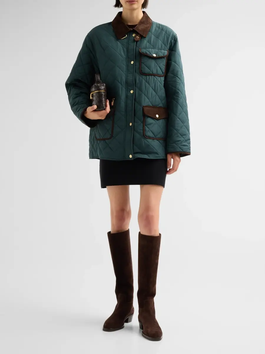 SEROYA Women's Liana Quilted Barn Jacket | Thumbnail 2 SEROYA Women's Liana Quilted Barn Jacket | Thumbnail 2
