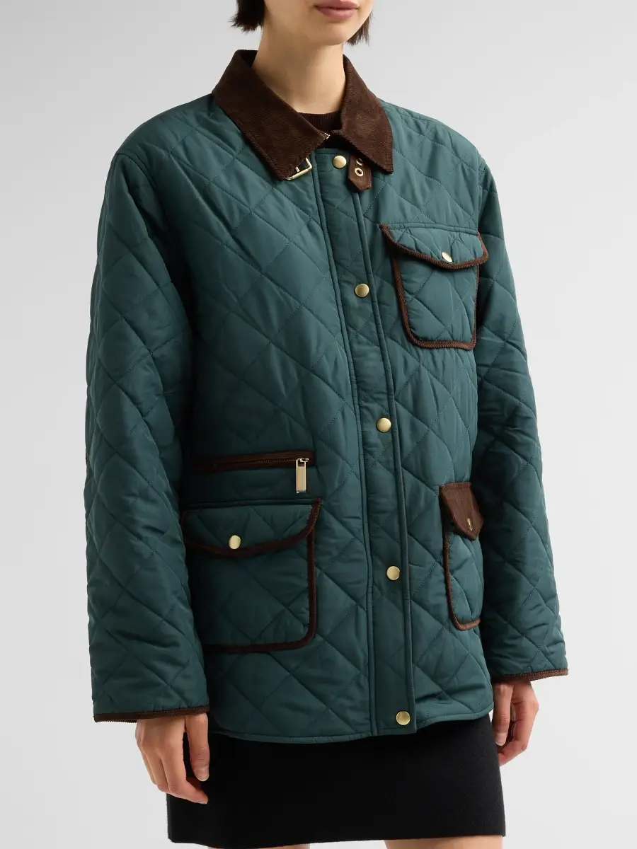 SEROYA Women's Liana Quilted Barn Jacket | Thumbnail 4 SEROYA Women's Liana Quilted Barn Jacket | Thumbnail 4