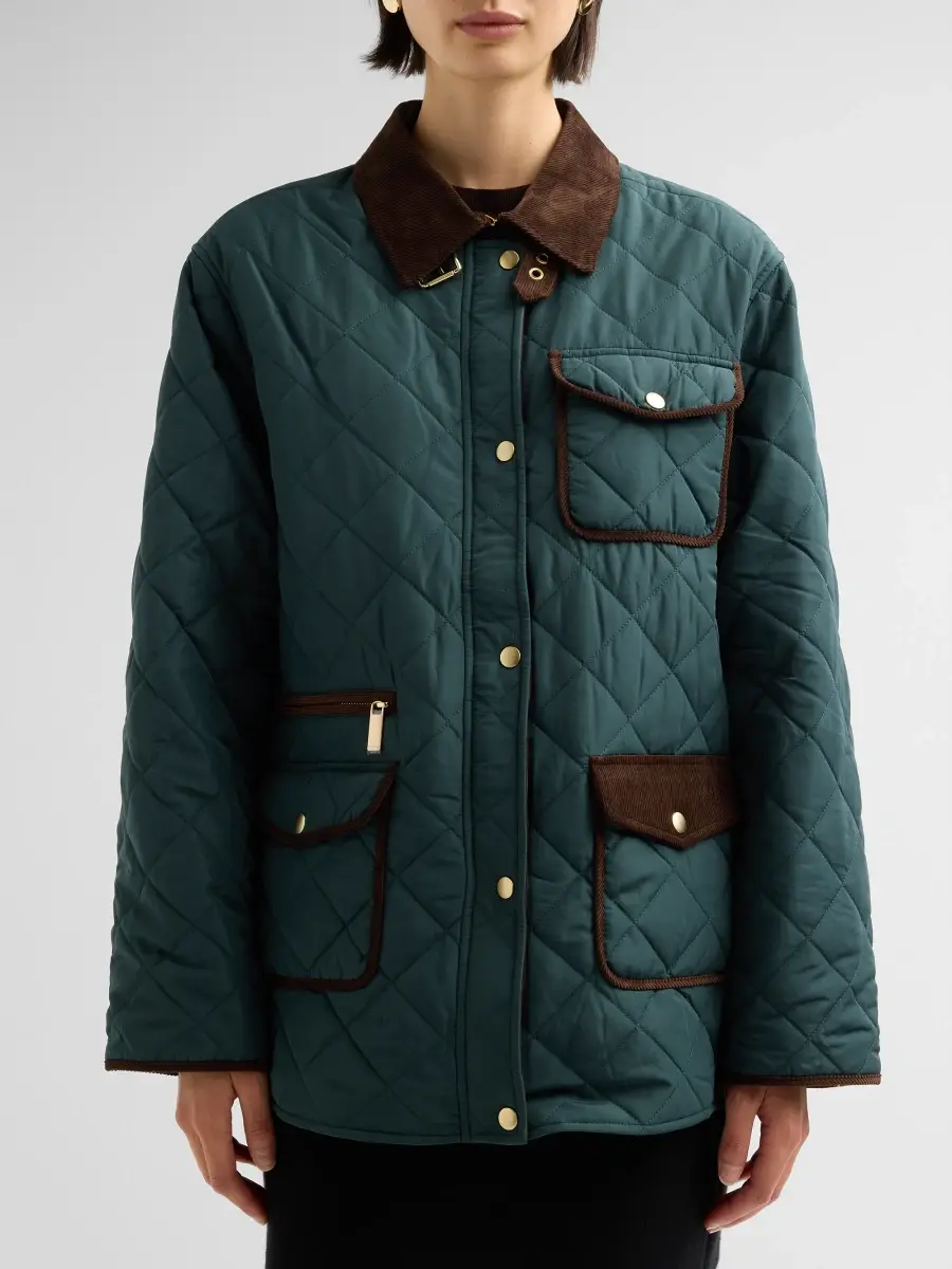 SEROYA Women's Liana Quilted Barn Jacket | Thumbnail 5 SEROYA Women's Liana Quilted Barn Jacket | Thumbnail 5