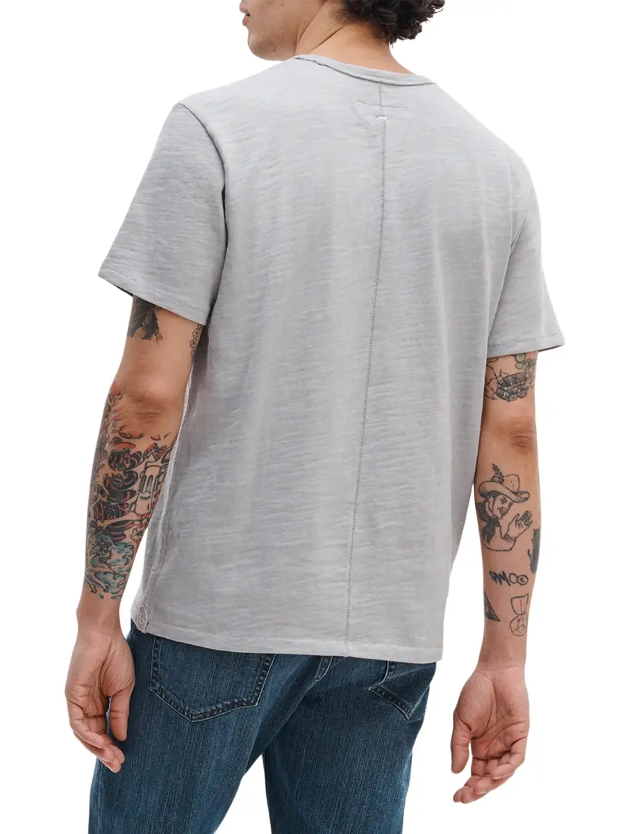 rag & bone Men's Flame Cotton T-Shirt | Thumbnail 4 rag & bone Men's Flame Cotton T-Shirt | Thumbnail 4