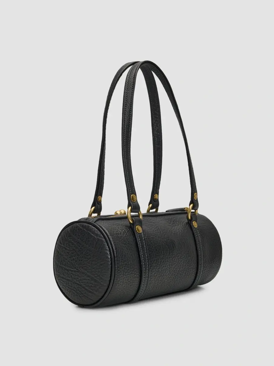 Coach Women's Originals Medium Kisslock Pebble Leather Barrel Bag 28 | Thumbnail 3 Coach Women's Originals Medium Kisslock Pebble Leather Barrel Bag 28 | Thumbnail 3