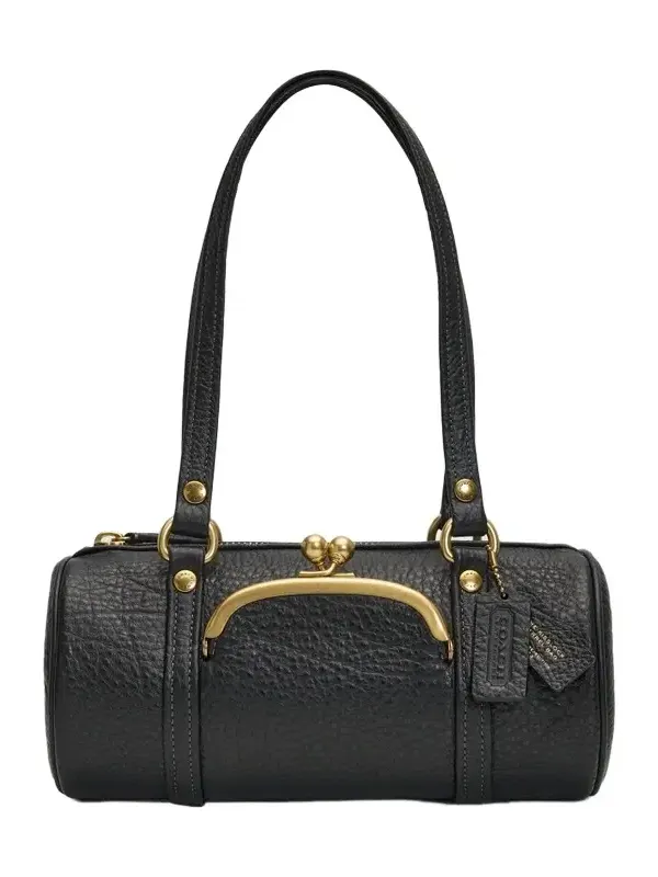 Women's Originals Medium Kisslock Pebble Leather Barrel Bag 28 Women's Originals Medium Kisslock Pebble Leather Barrel Bag 28