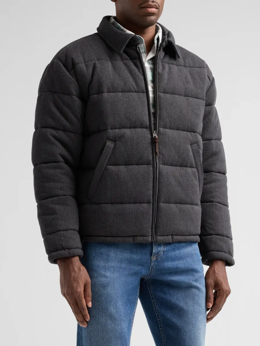 Polo Ralph Lauren Men's Herringbone Quilted Double-Knit Jersey Jacket | Thumbnail 4