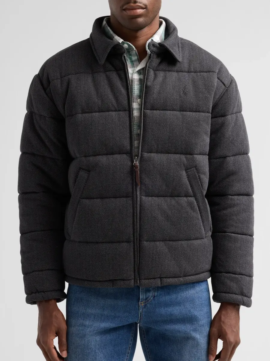 Polo Ralph Lauren Men's Herringbone Quilted Double-Knit Jersey Jacket | Thumbnail 5