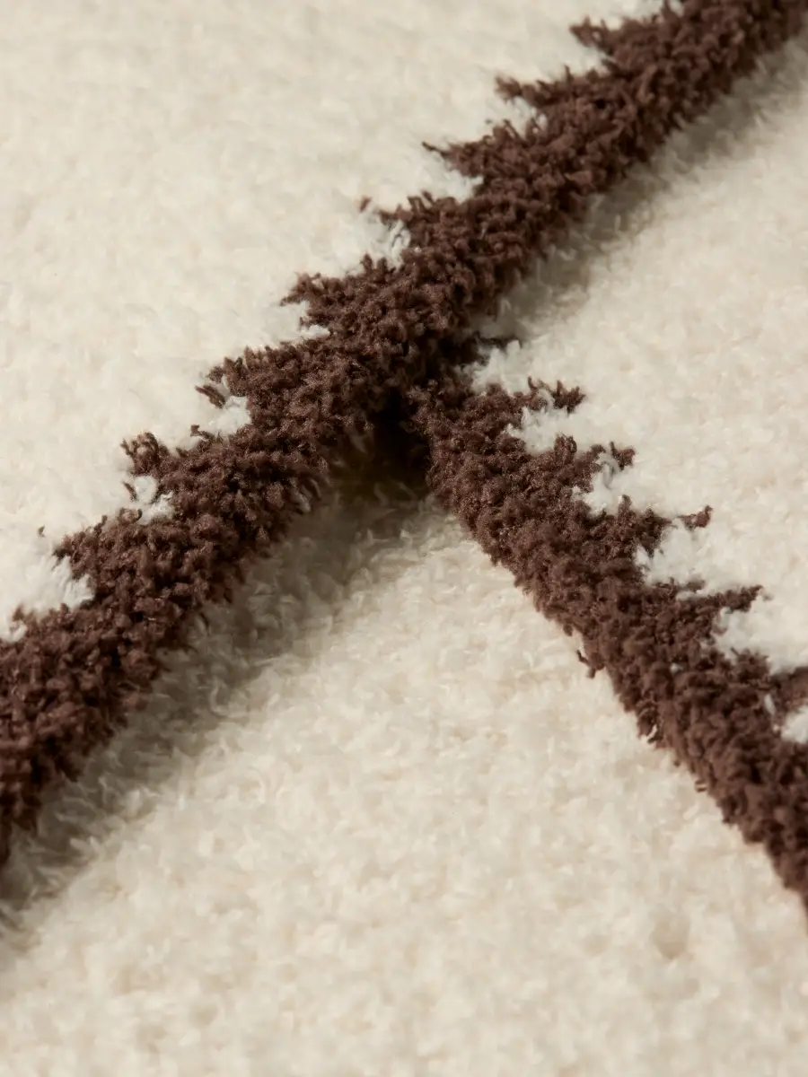 Barefoot Dreams CozyChic Rib-Knit Blanket Stitch Throw Blanket | Thumbnail 4 Barefoot Dreams CozyChic Rib-Knit Blanket Stitch Throw Blanket | Thumbnail 4
