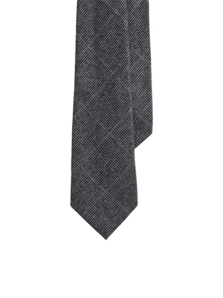 Ralph Lauren Purple Label Men's Mini-Tick Wool-Cashmere Tie