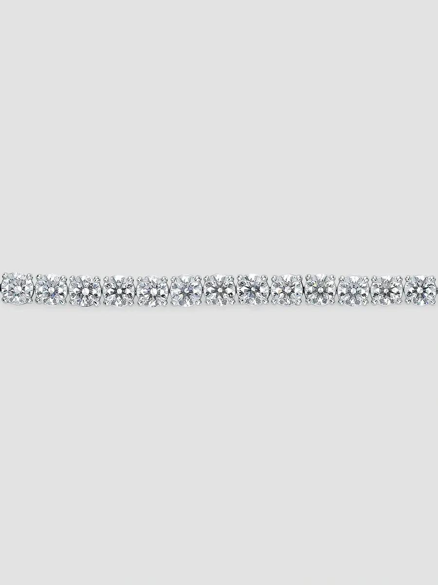 Mémoire Women's 18K White Gold & 5.77-6.04 TCW Diamond Tennis Bracelet | Thumbnail 2 Mémoire Women's 18K White Gold & 5.77-6.04 TCW Diamond Tennis Bracelet | Thumbnail 2