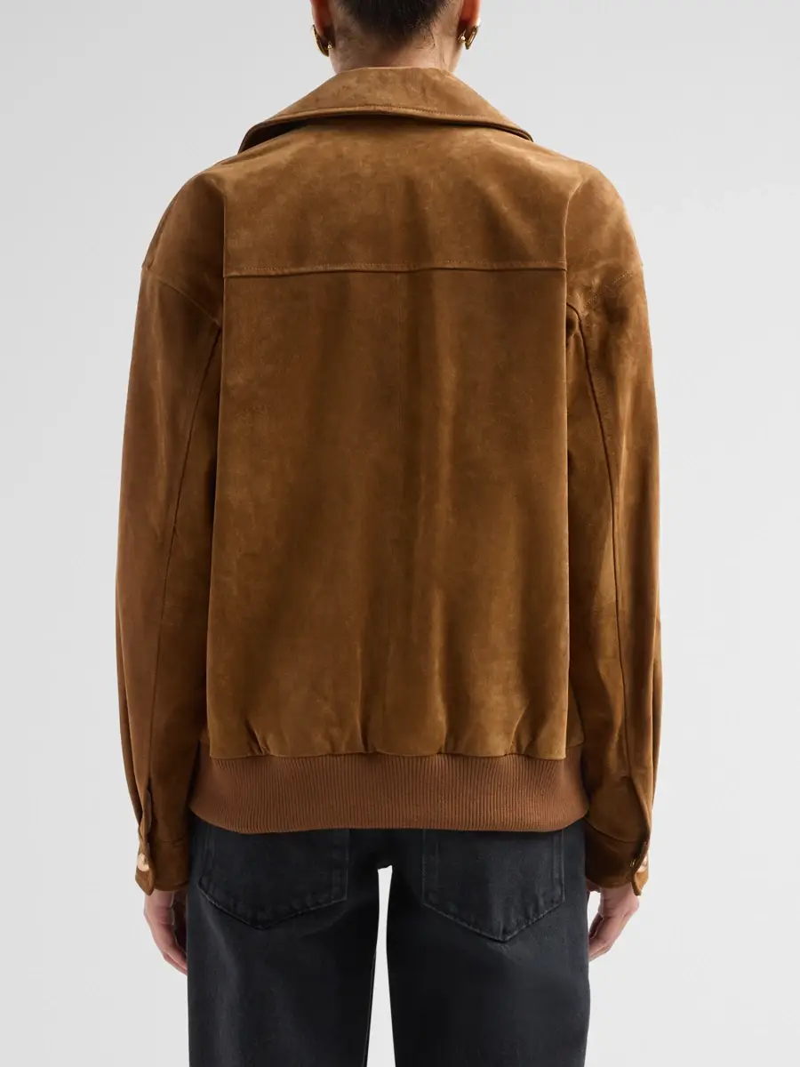 LAMARQUE Women's Aleda Suede Oversized Jacket | Thumbnail 3 LAMARQUE Women's Aleda Suede Oversized Jacket | Thumbnail 3