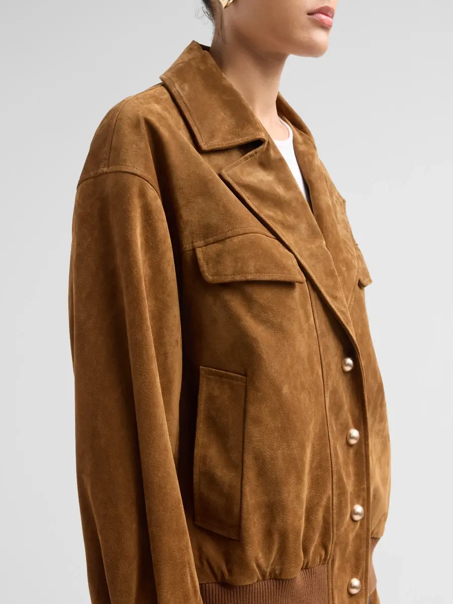LAMARQUE Women's Aleda Suede Oversized Jacket | Thumbnail 5 LAMARQUE Women's Aleda Suede Oversized Jacket | Thumbnail 5