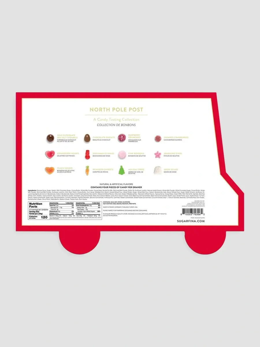 Sugarfina Limited-Edition North Pole Post 48-Piece Candy Tasting Collection | Thumbnail 4