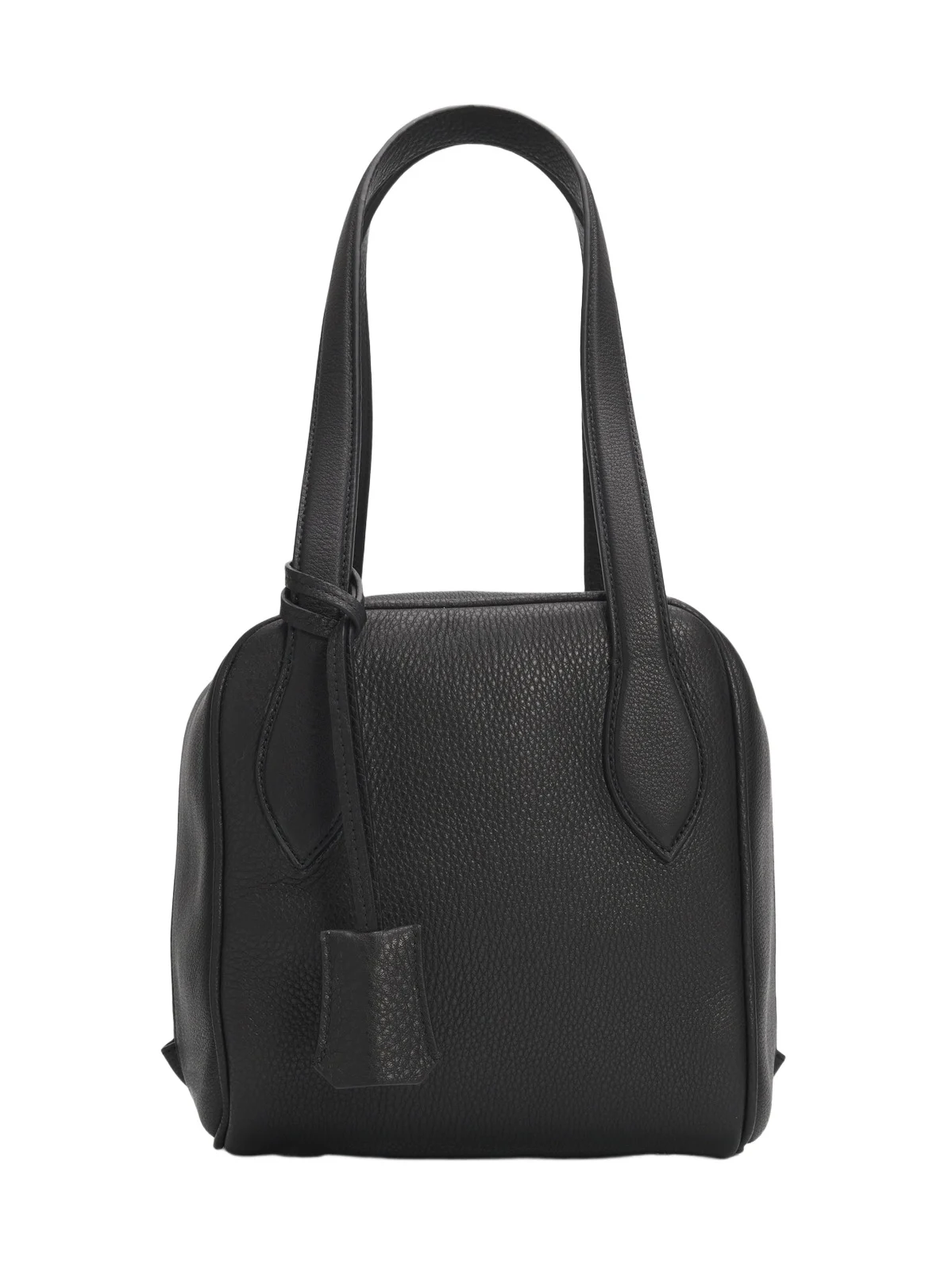 Women's Cubetto Leather Top Handle Bag