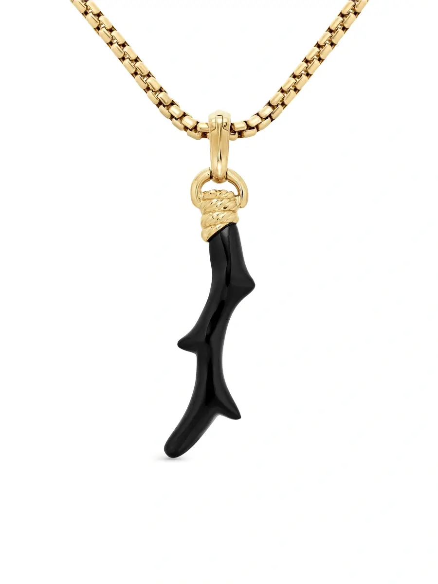 David Yurman Women's Coral Amulet | Thumbnail 4 David Yurman Women's Coral Amulet | Thumbnail 4