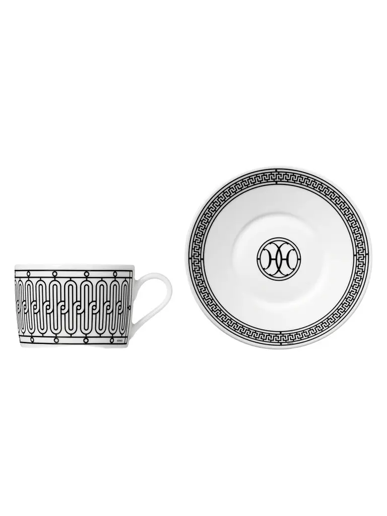 La Table Hermes H Déco Tea Cup & Saucer