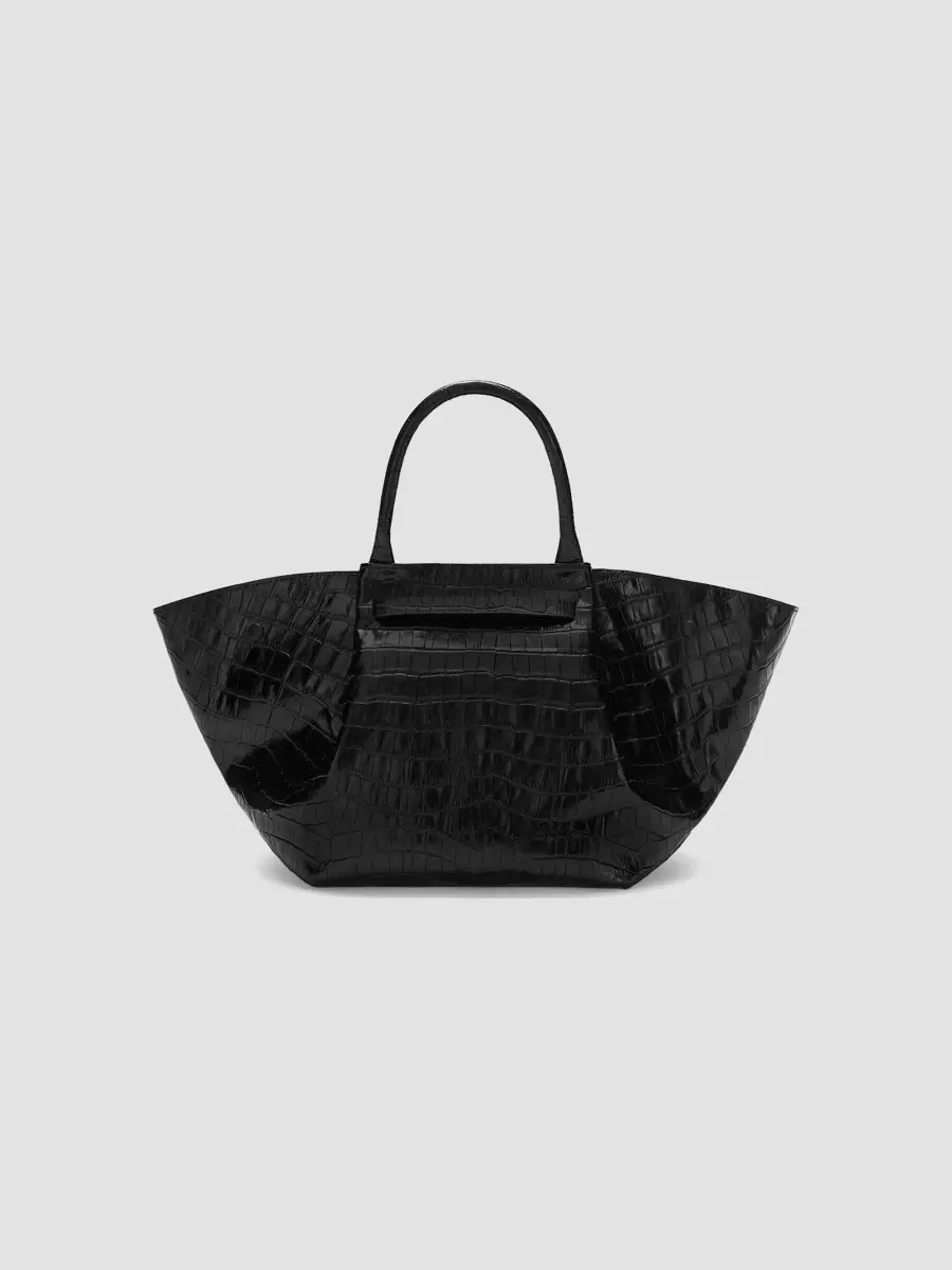 DeMellier Women's The Midi New York Croc-Embossed Tote Bag | Thumbnail 2 DeMellier Women's The Midi New York Croc-Embossed Tote Bag | Thumbnail 2