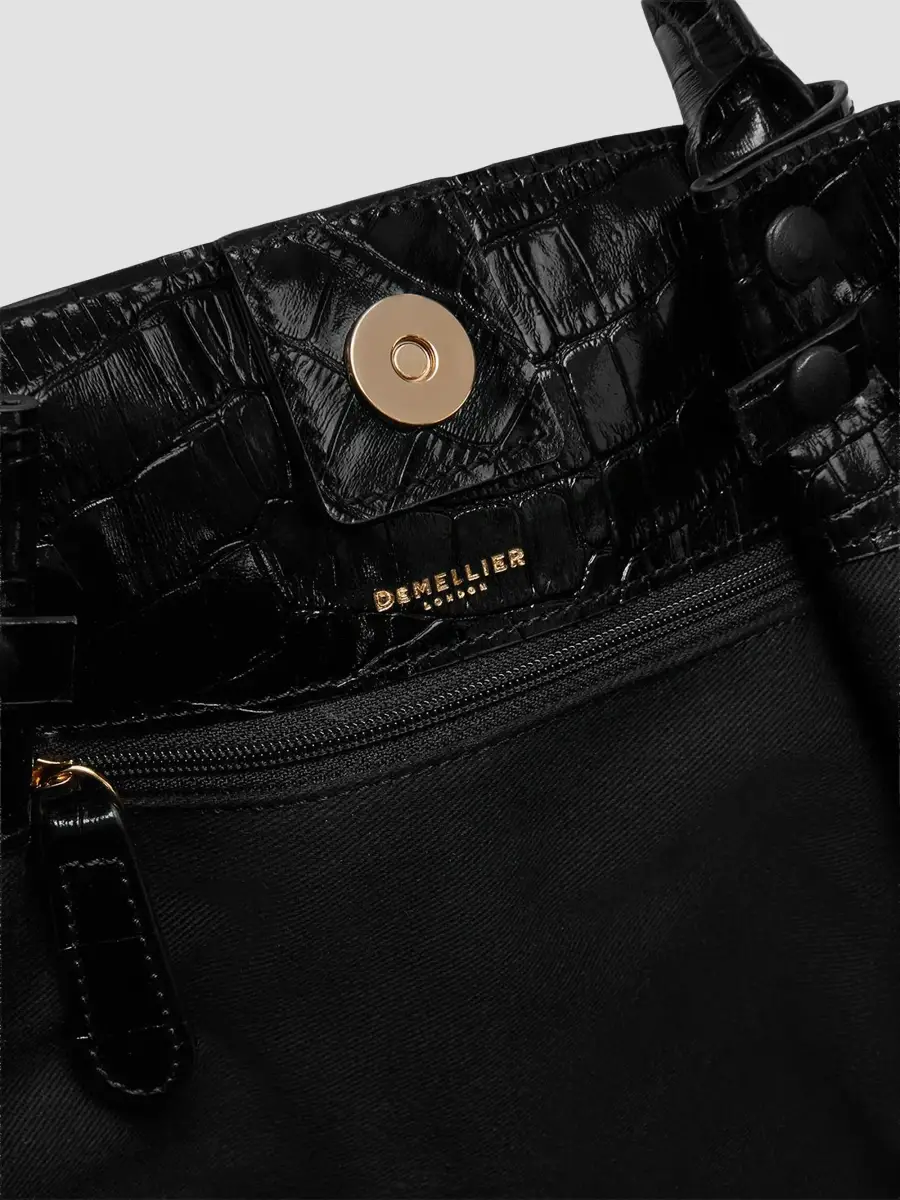 DeMellier Women's The Midi New York Croc-Embossed Tote Bag | Thumbnail 4 DeMellier Women's The Midi New York Croc-Embossed Tote Bag | Thumbnail 4