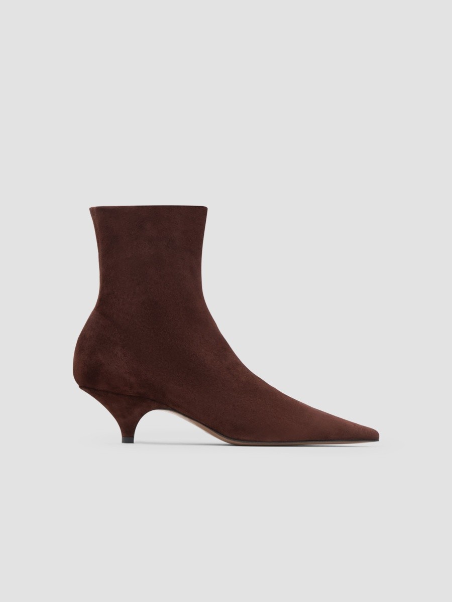 NEOUS Women's Poera 40MM Stretch-Suede Ankle Boots
