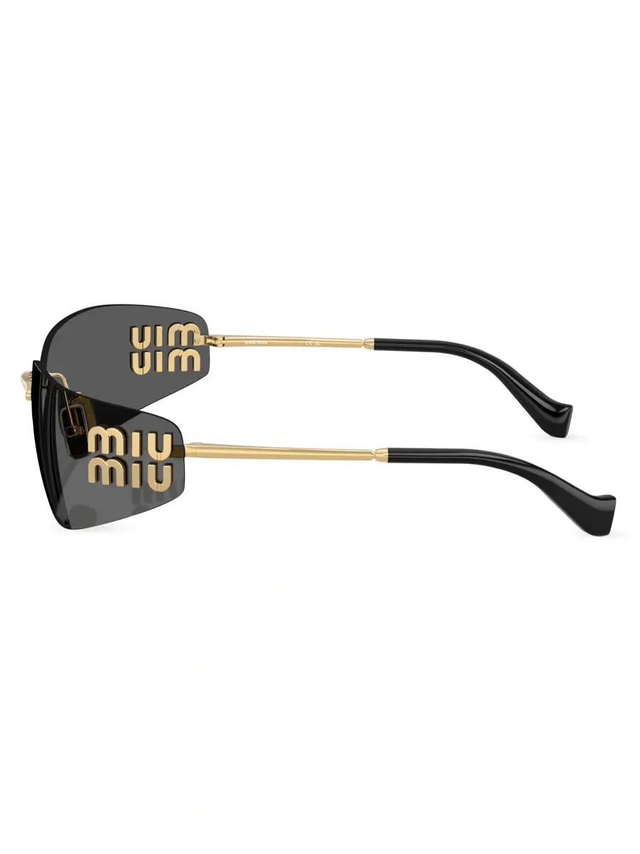 Miu Miu Women's 75MM Rectangular Sunglasses | Thumbnail 4 Miu Miu Women's 75MM Rectangular Sunglasses | Thumbnail 4