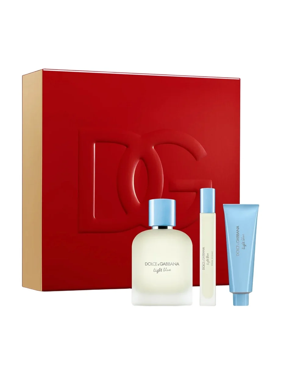 Light Blue Pour Homme Eau de Toilette Trio Gift Set