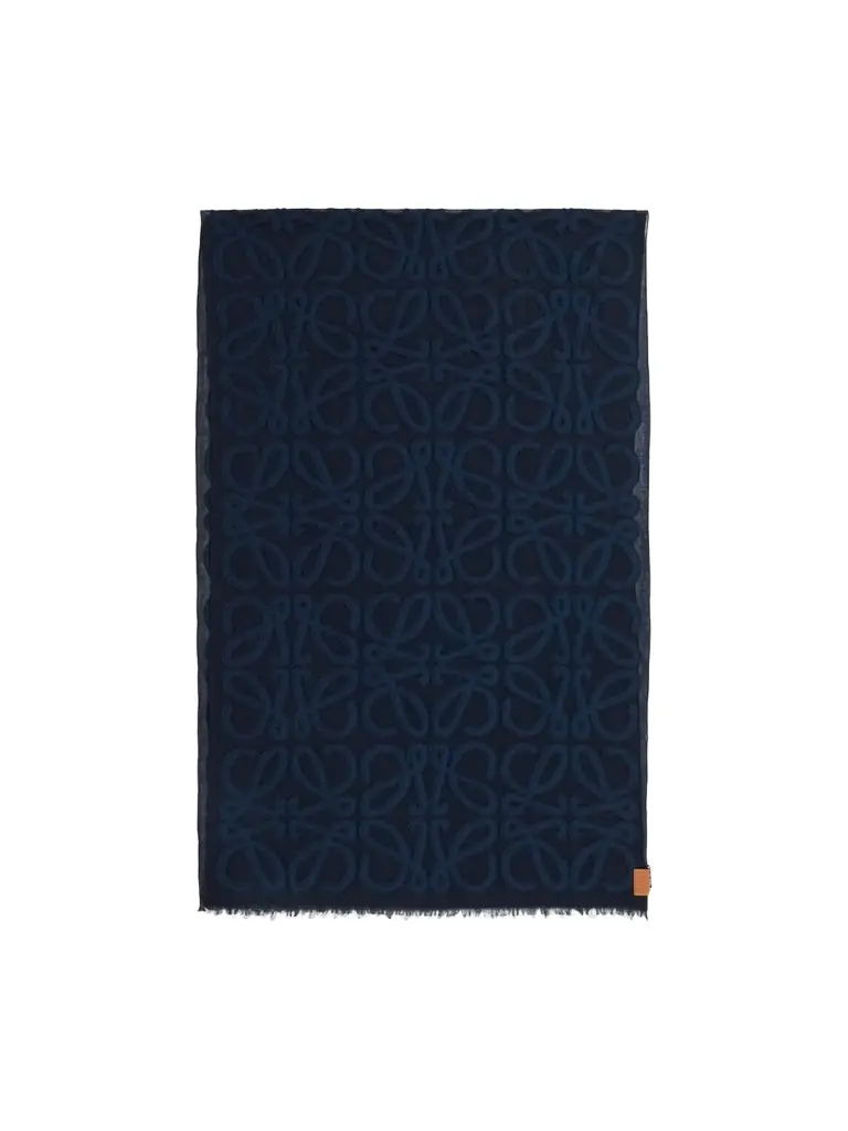Women's Anagram Wool-Silk-Cotton Scarf Women's Anagram Wool-Silk-Cotton Scarf