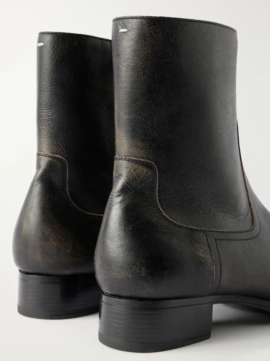 Maison Margiela Float Leather Chelsea Boots - Men | Thumbnail 5 Maison Margiela Float Leather Chelsea Boots - Men | Thumbnail 5