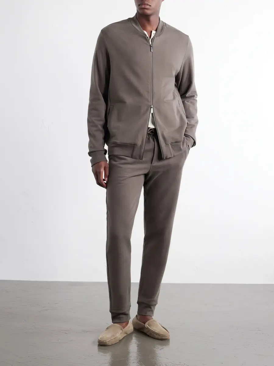 Zimmerli Cotton-Blend Jersey Zip-Up Overshirt - Men | Thumbnail 2 Zimmerli Cotton-Blend Jersey Zip-Up Overshirt - Men | Thumbnail 2