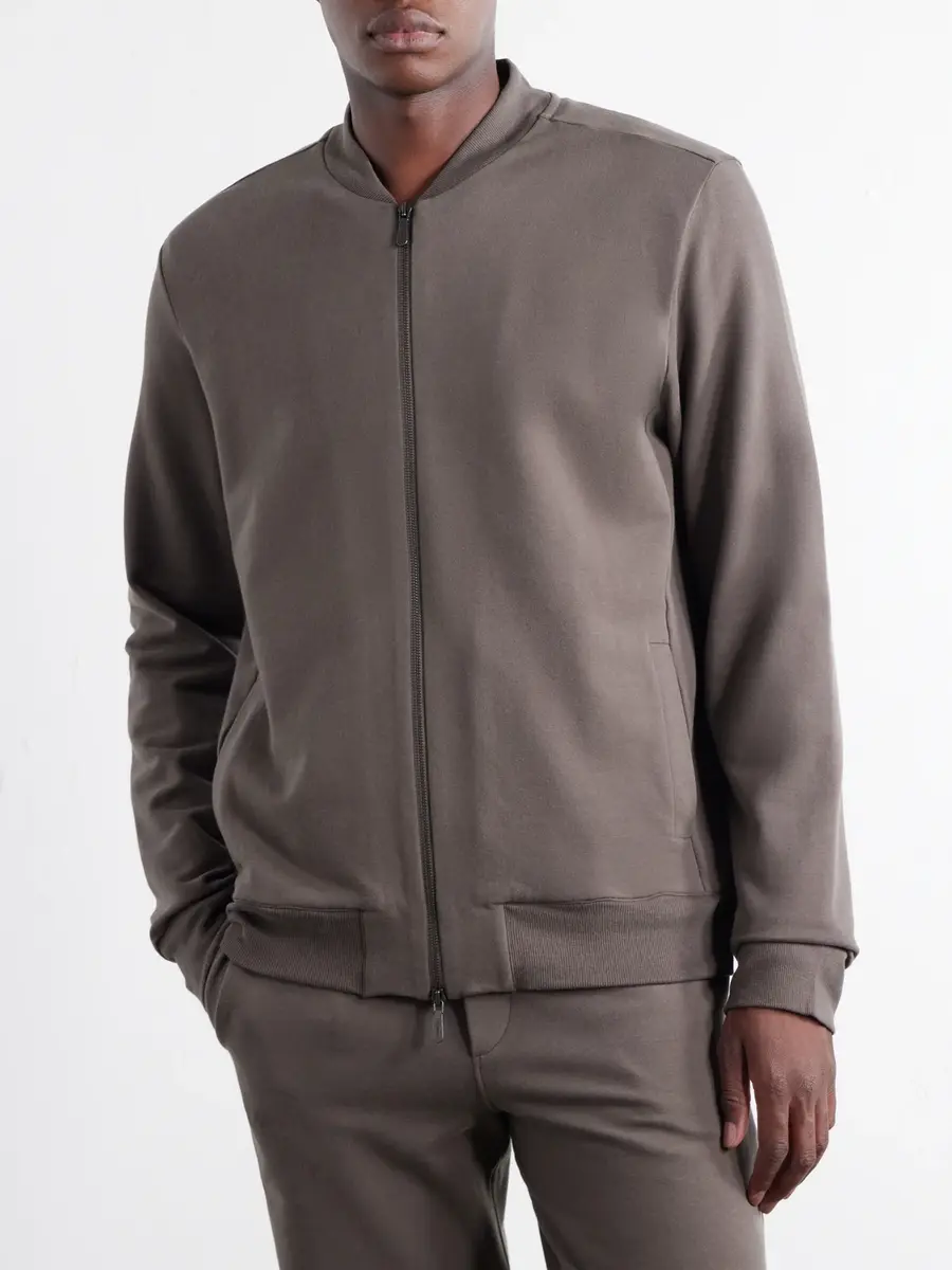 Zimmerli Cotton-Blend Jersey Zip-Up Overshirt - Men | Thumbnail 3 Zimmerli Cotton-Blend Jersey Zip-Up Overshirt - Men | Thumbnail 3