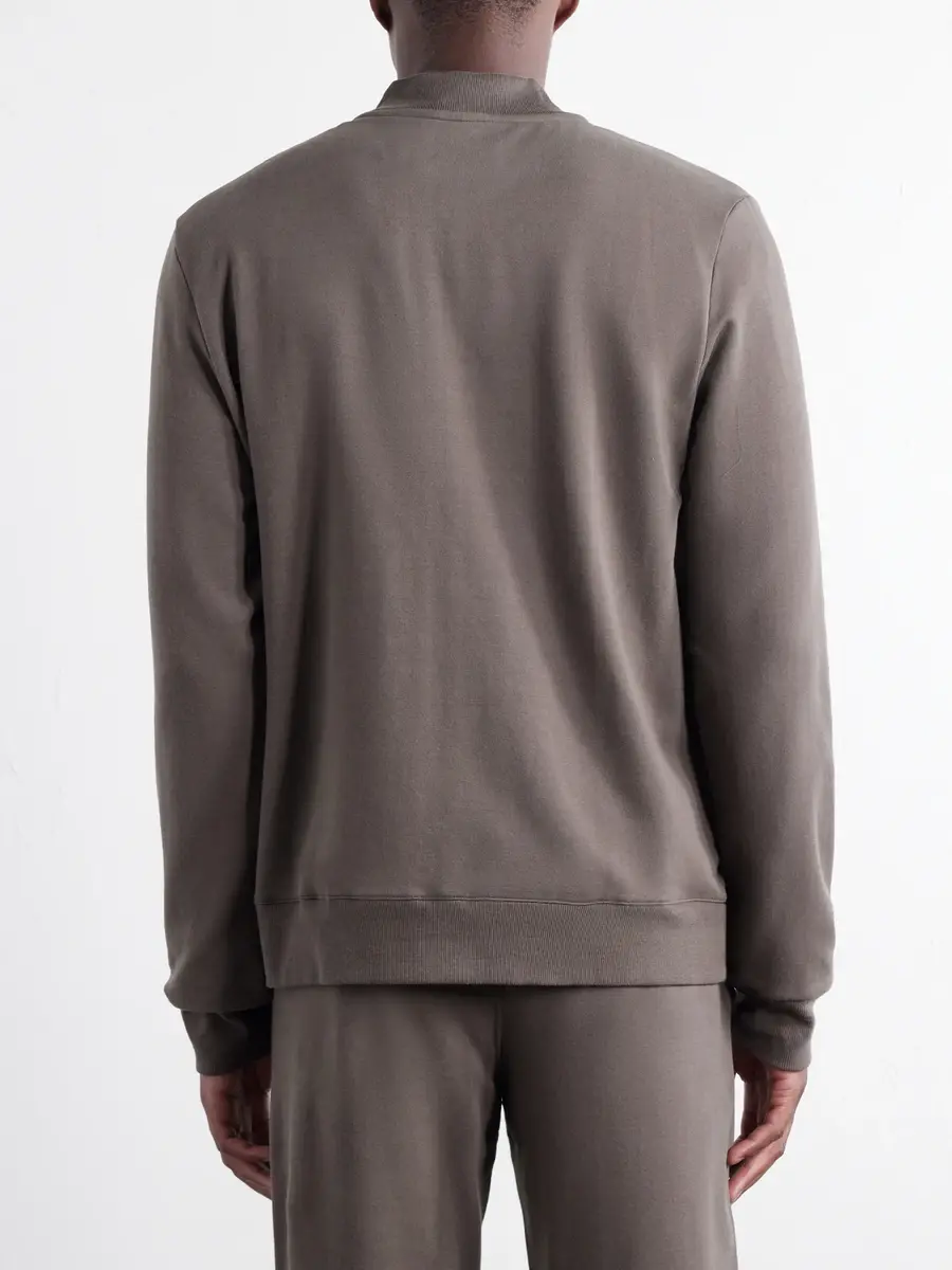 Zimmerli Cotton-Blend Jersey Zip-Up Overshirt - Men | Thumbnail 4 Zimmerli Cotton-Blend Jersey Zip-Up Overshirt - Men | Thumbnail 4