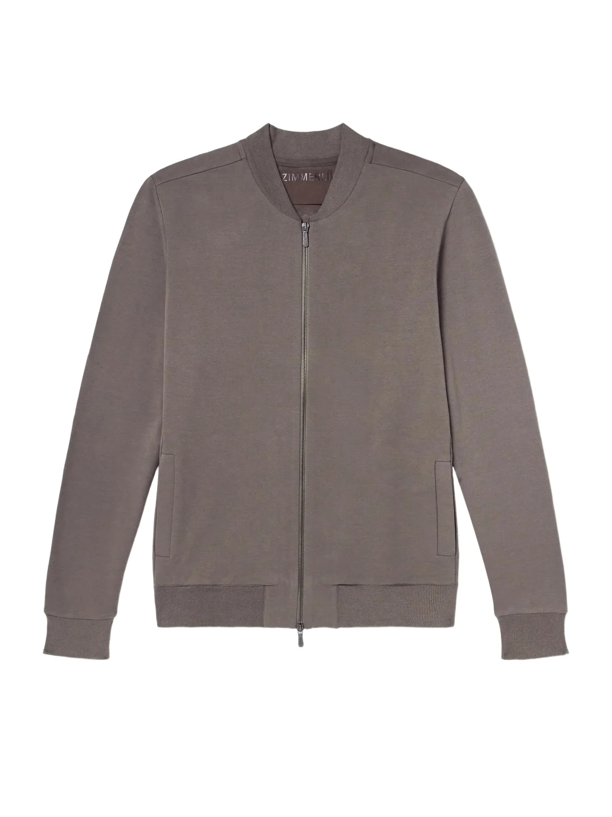 Zimmerli Cotton-Blend Jersey Zip-Up Overshirt - Men