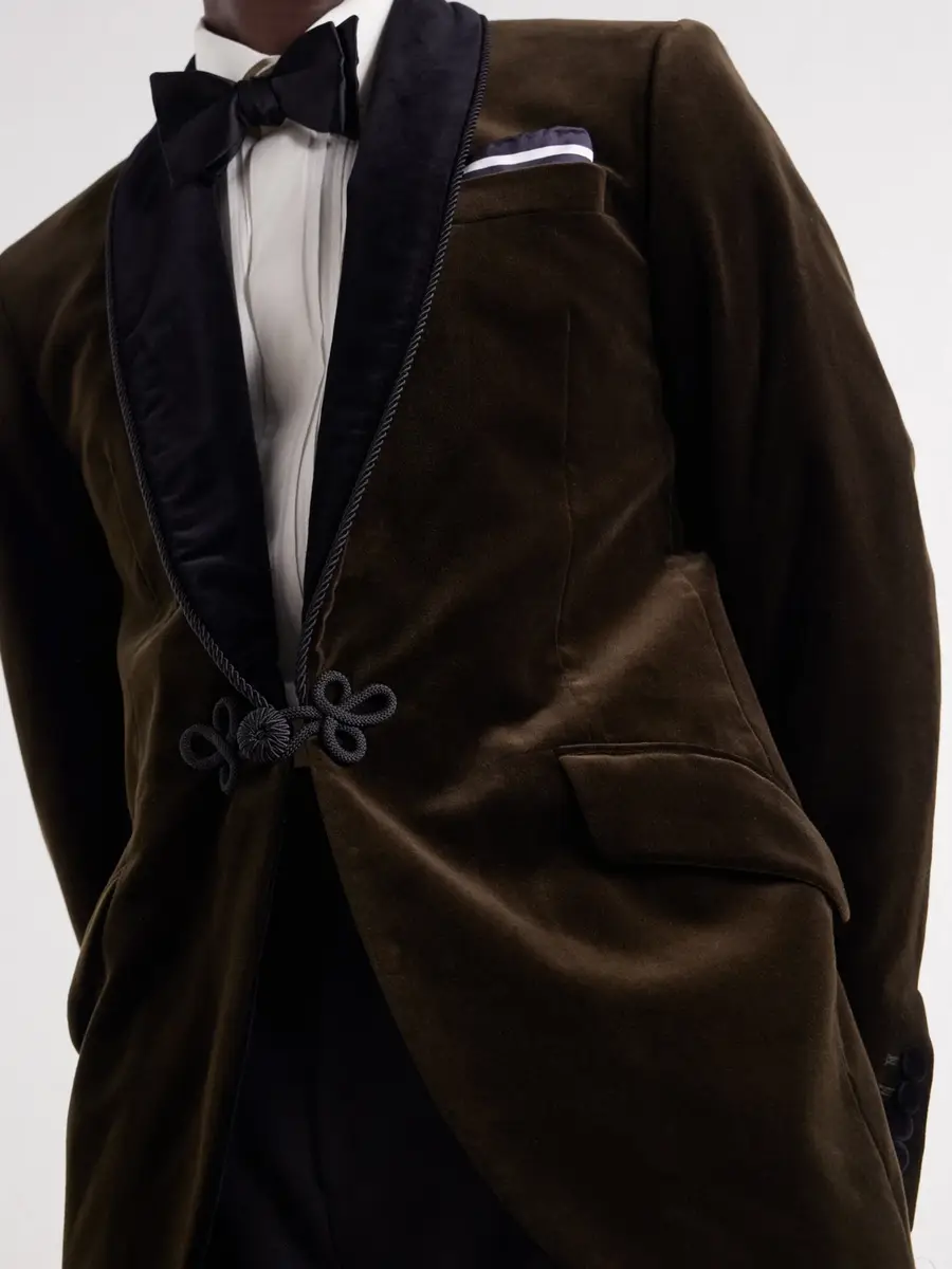 Favourbrook Mayfair Shawl-Collar Cotton-Velvet Tuxedo Jacket - Men | Thumbnail 5 Favourbrook Mayfair Shawl-Collar Cotton-Velvet Tuxedo Jacket - Men | Thumbnail 5