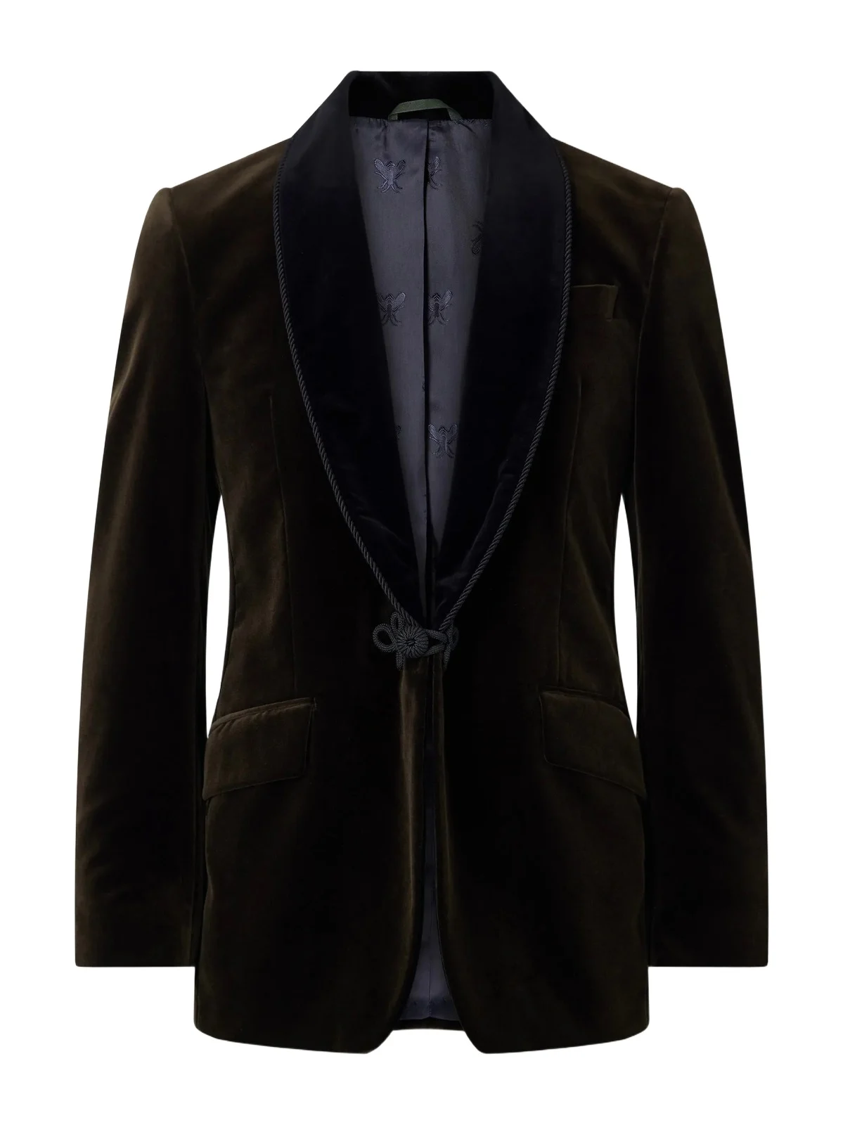 Favourbrook Mayfair Shawl-Collar Cotton-Velvet Tuxedo Jacket - Men