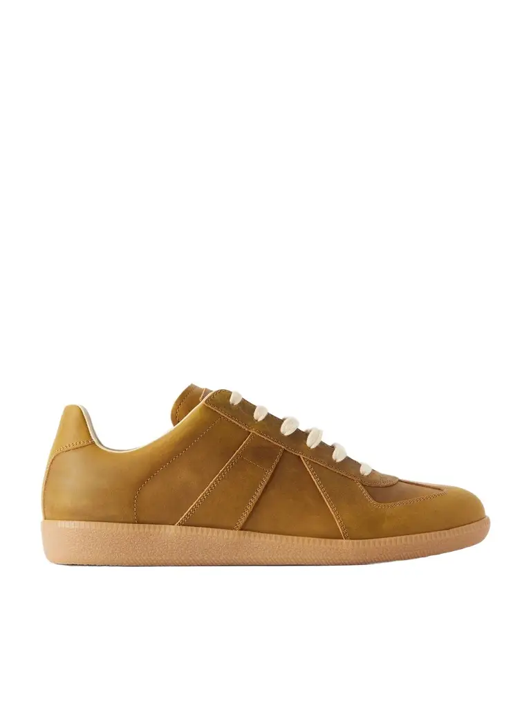 Maison Margiela Replica Leather Sneakers - Men