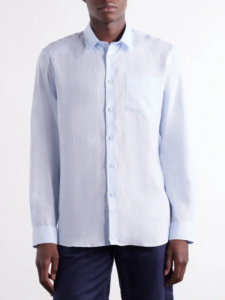 Vilebrequin Caroubis Woven Linen Shirt - Men | Thumbnail 3 Vilebrequin Caroubis Woven Linen Shirt - Men | Thumbnail 3
