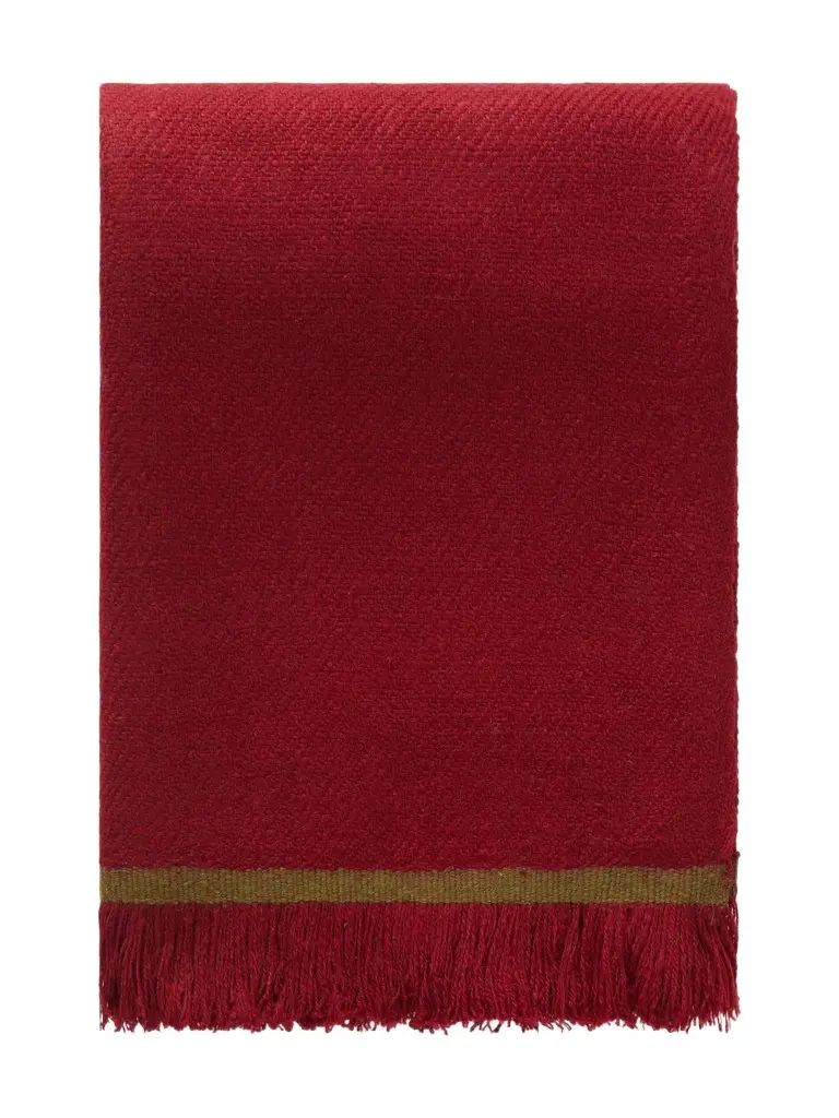 Anderson & Sheppard Fringed Cashmere-Twill Scarf - Men