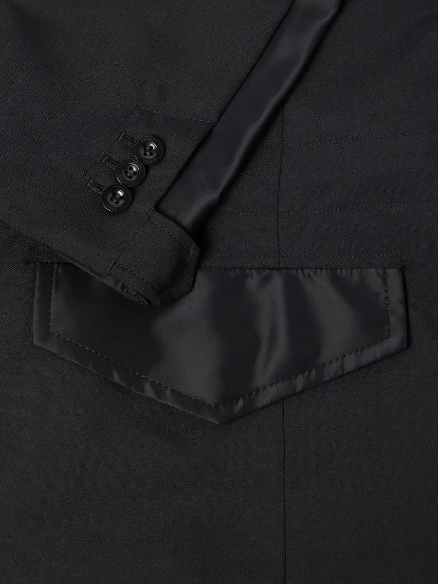 Sacai Grain De Poudre and Shell Hooded Blazer - Men | Thumbnail 6