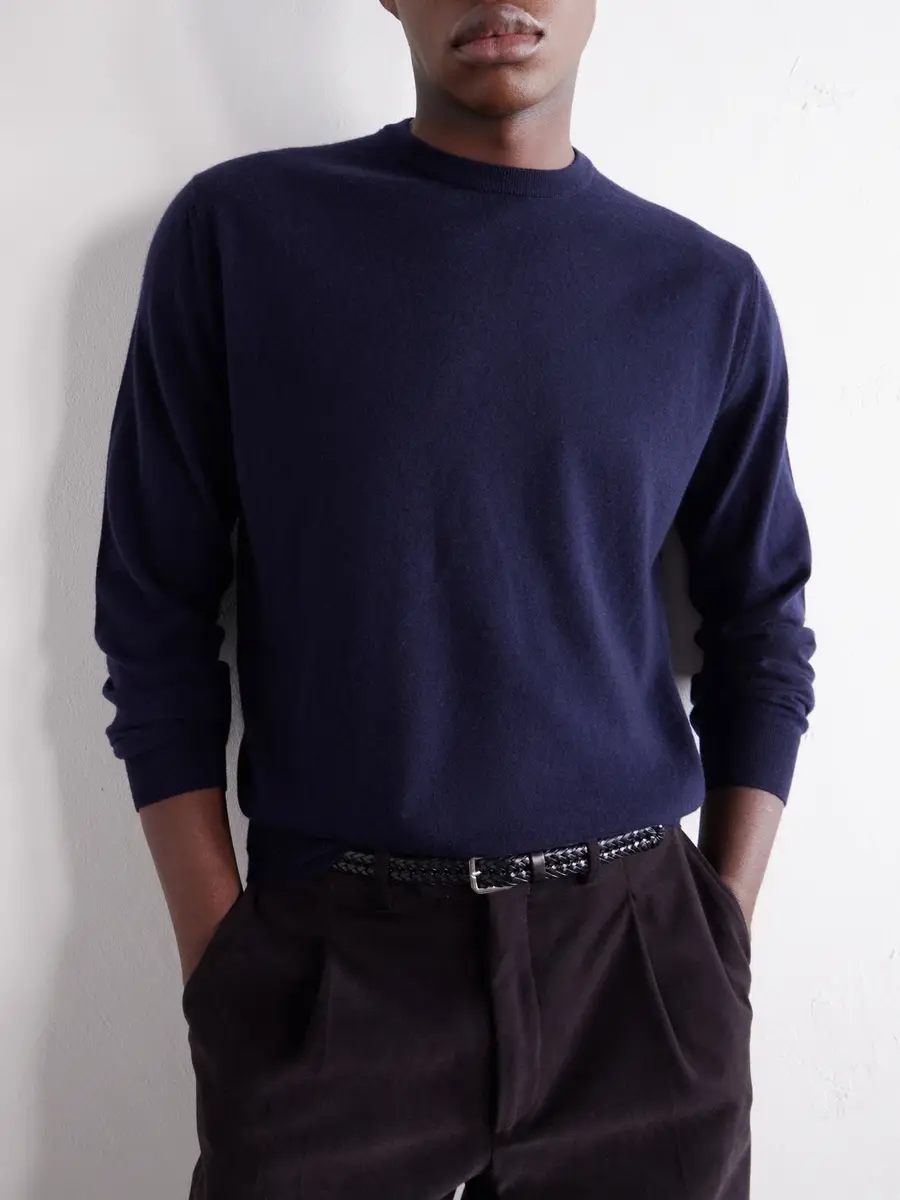Canali Cashmere Sweater - Men | Thumbnail 5 Canali Cashmere Sweater - Men | Thumbnail 5